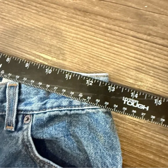 Levi’s 550 Vintage Relaxed Fit Tapered Leg Denim Jeans Women’s Size 8 Petite - Picture 4 of 10